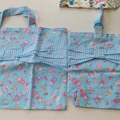 ハンドメイド　上靴袋&レッスンバッグ