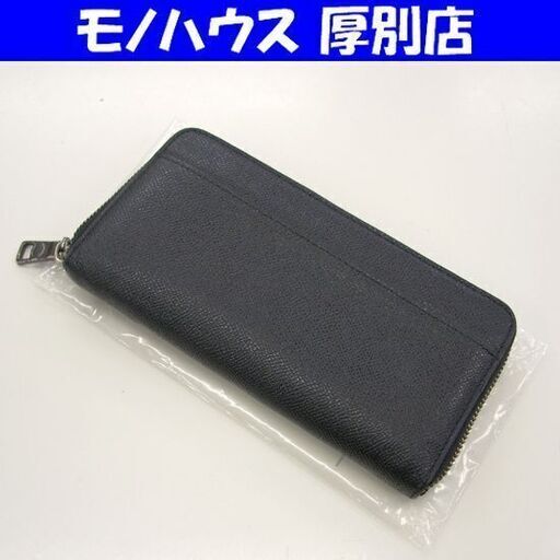 本物 コーチ 長財布 ラウンドジップ B1870-F58107 ブラック クロスグレインレザー アコーディオン ユニセックス COACH 札幌 厚別店