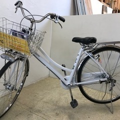 【美品】アサヒサイクル 自転車 27インチ 6段ギア