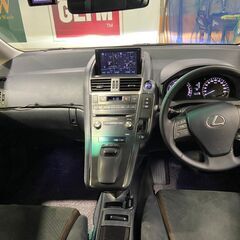 自社ローン★金利無し★回数制限無し★HS250hハイブリッド★ブラック★純正HDDナビ・フルセグTV・バックカメラ・ビルトインETC★LEDヘッドライト★の画像
