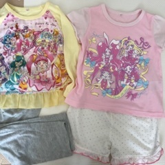 100センチ　プリキュアオールスターズ　薄手パジャマ