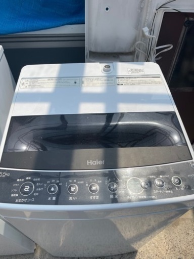 2019年式洗濯機6500円