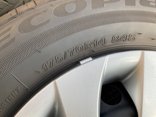 175/70R14  美品‼︎ヤリス純正タイヤ&鉄ホイール＋キャップ‼︎ コンパクトカーに適合‼︎