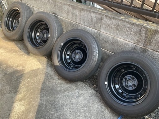 175/70R14  美品‼︎ヤリス純正タイヤ&鉄ホイール＋キャップ‼︎ コンパクトカーに適合‼︎