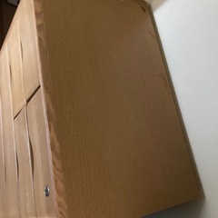6段の木製タンス譲ります