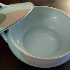 レトロ昭和●陶器のキャセロール  食器  の画像