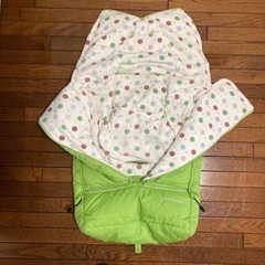 Air Buggy フットマフ　ベビーカーに付けられるお布団の画像