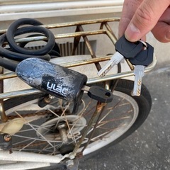 折りたたみ自転車　1000円の画像