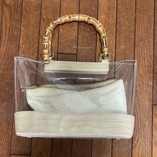 バンブーバッグ　ハンドバッグ