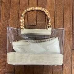バンブーバッグ　ハンドバッグ