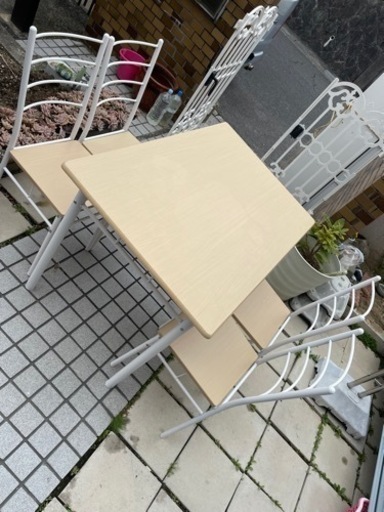 最新値下げオシャレなテーブルセット