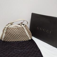 交渉中【未使用品】GUCCI グッチ 台形トートバック