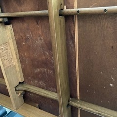 【値段交渉OK】ダイニングテーブル　イス2脚の画像