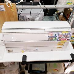 【クリーニング済】標準設置費用込！富士通（FUJITSU）掃除ロボ付エアコン 2.2k（冷房6〜9畳用）2018年製 管理番号81204