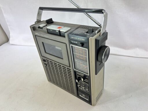 national ナショナル FM/AMラジオカセットレコーダー RQ-540 昭和レトロ /  AJ-0197-S1