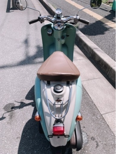 商談中　ビーノSA10J  レトログリーン、ミラー左右新品、オイル補充済み、YAMAHA