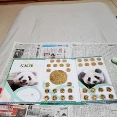 パンダのコインの模造品の画像
