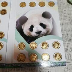 パンダのコインの模造品の画像