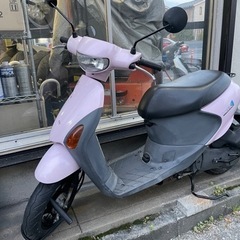 スズキ レッツ4 U字ロック付き