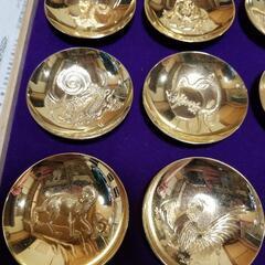 十二支盃杯　24KGPの画像