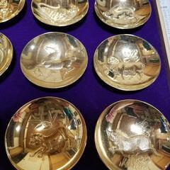 十二支盃杯　24KGPの画像