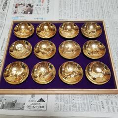 十二支盃杯　24KGPの画像