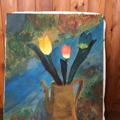 絵画 有名画家？の油彩画 掘り出し物 実家貯蔵品 古美術品モダン...