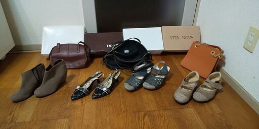 【決まりました】美品/未使用/中古等/ショートブーツ/パンプス等/靴/シューズ4足セット/エスペラン/トランキーロ/インデックス/キスコ他/22.5～23cm/Sサイズ/セット/おまけ/ikka/ハンドバッグ他/いろいろあげます♪index♪tranquilo♪ESPERANZA♪kisco/