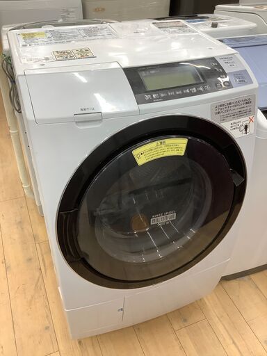 安心の6ヶ月保証付！HITACHI(日立)11.0kgドラム式洗濯機のご紹介！