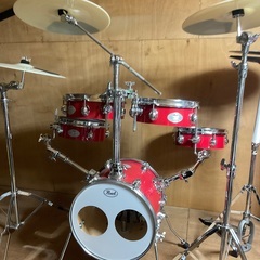 ［最終値下げ］パール　リズムポッド　中古　練習用ドラムセット