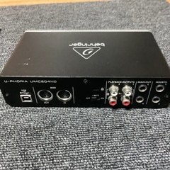 ［最終値下げ］behringer オーディオインターフェース u phoria umc204hd 中古の画像