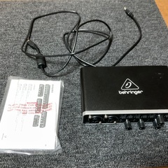 ［最終値下げ］behringer オーディオインターフェース u phoria umc204hd 中古の画像