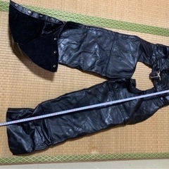 バイク用　レザーチャップスの画像