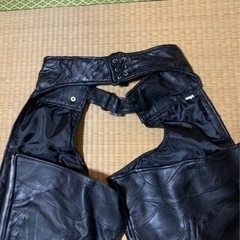 バイク用　レザーチャップスの画像
