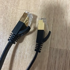 LANケーブル0.5m CAT7 爪折れ防止 