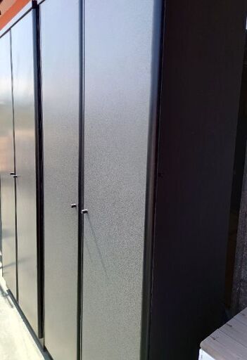 衣類収納、ワードロープクローゼットセット カラー:ブラックグレー