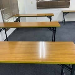 お値下げしました！【180㎝折り畳み長机・学習机】