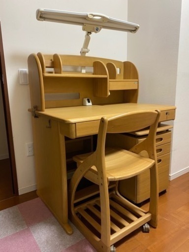 [Used]学習机と学習チェア