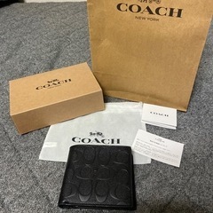 COACH 二つ折り財布 美品