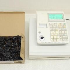CASIO レジスター ホワイト TE-400-WE 通電確認済 初期化済