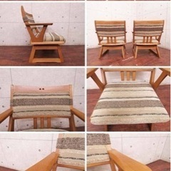 2883番 定価40万円‼️マルニ◾️高級ナラ材◾️ダイニングテーブルセット