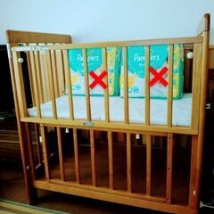 値下げ！KATOJI   カトージ   ベビーベッド の画像