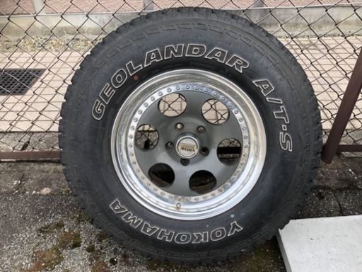 245 75 R16 バリ溝！オフロード  ホイルタイヤセット　デリカD5