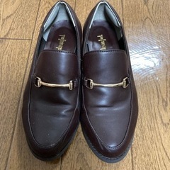 雨でも使えるローファー　プチプラのあや
