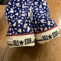 コンバースオールスター　ハイカット　限定スニーカーの画像