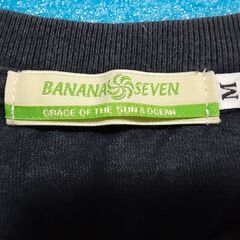 ♪美品♪　BANANA SEVEN　バナナセブン　黒Tシャツの画像