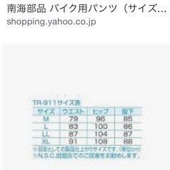 南海部品、トップライダーレザーパンツの画像