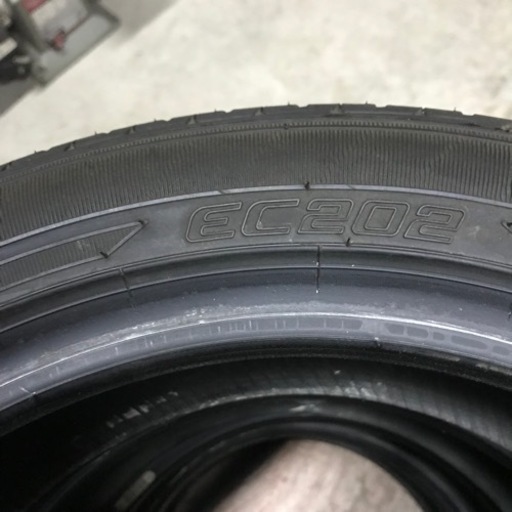 ダンロップ DUNLOP EC202 165 / 55 / 15 (4本) 2020年製 7部山 軽自動車用 165/55/R15 E
