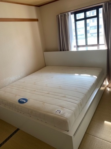 キングサイズベットとマトリックス(マトリックスサイズ: :W1700,L2000,H200)