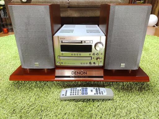 【高音質】DENON(デノン) CD.MDコンポ
